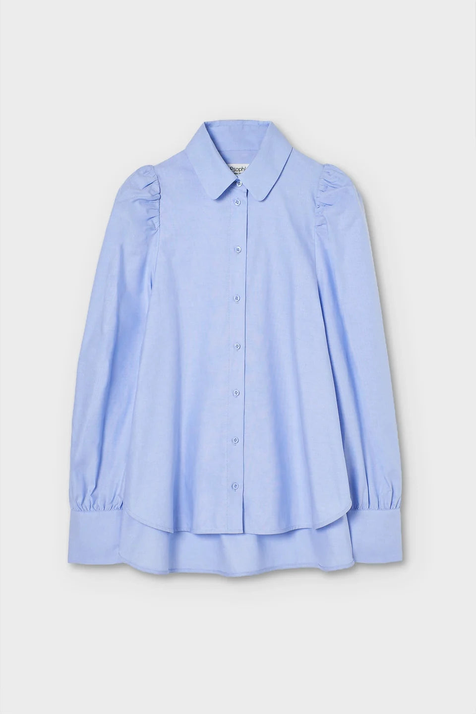 Psophia PUFF SLEEVE ROMANTIC OXFORD SHIRT