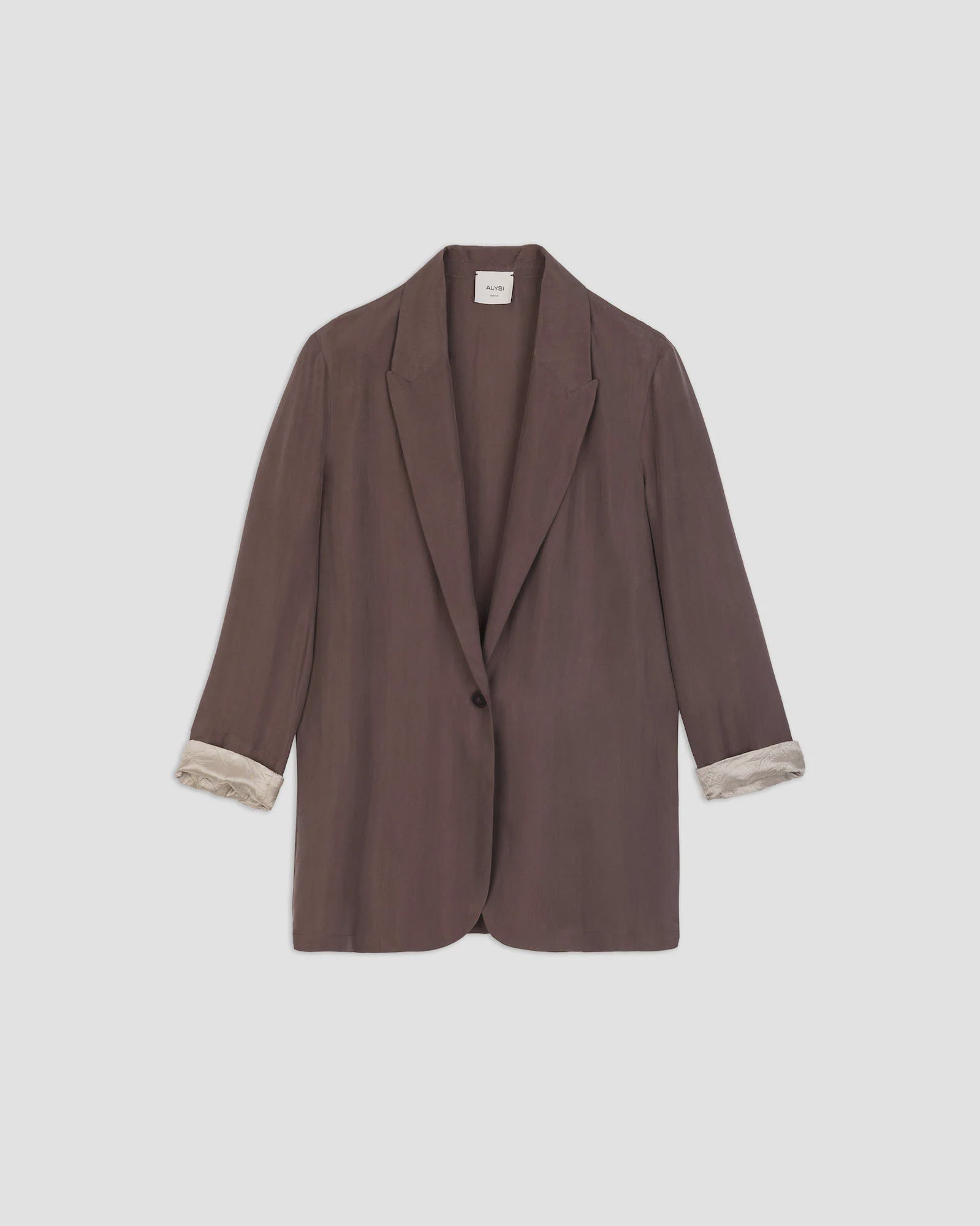 ALYSI SINGLE-BREASTED BLAZER