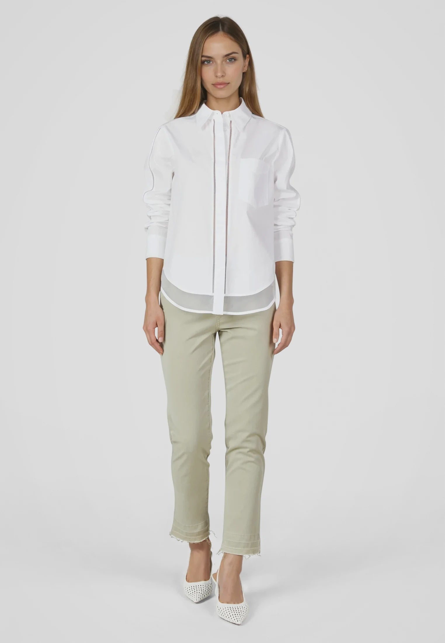 Marc Aurel Slim fit pants in 5-pocket style