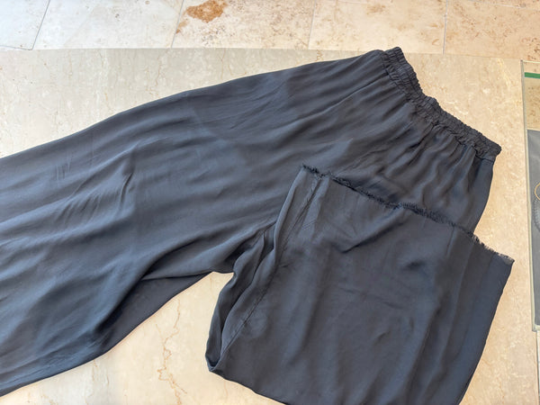 Sanctamuerte Palazzo Trousers Black