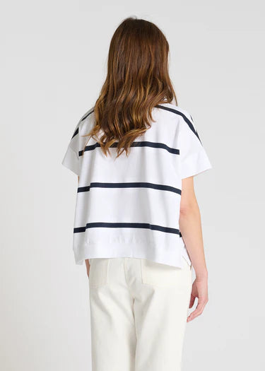 hana san Jadishr Striped Sweatshirt
