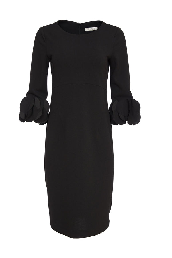 Kate Cooper Dress with Ruffle @ Sleeve Cuff