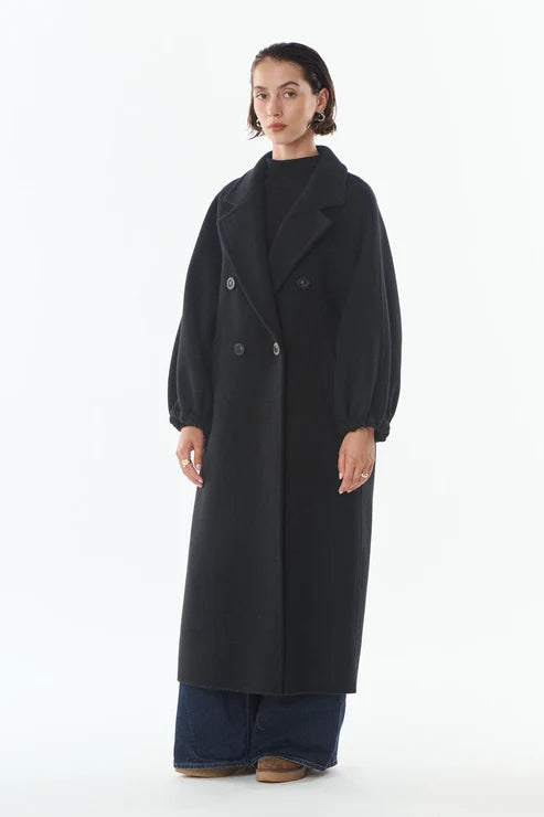 Giovanni Paris MANOLA - Wool and cashmere blend coat