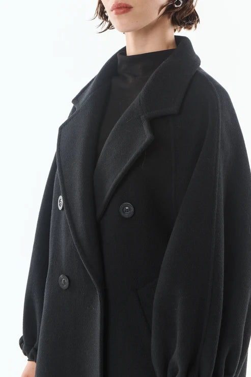 Giovanni Paris MANOLA - Wool and cashmere blend coat