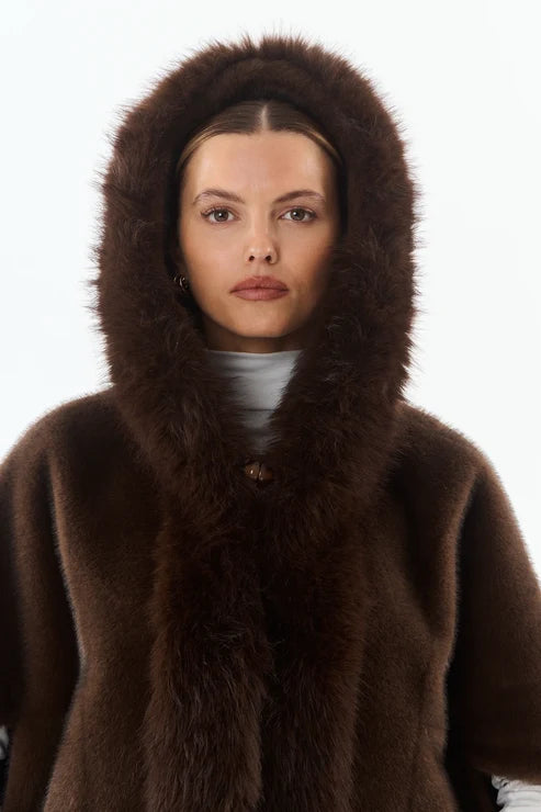 Giovanni Paris MARLYN - Faux fur cape
