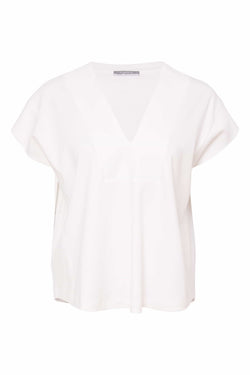 Naya Square Shape v neck top with neck and side bands