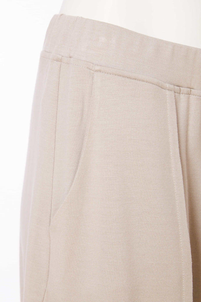 Naya Jersey wide leg trouser with seaming detail at leg