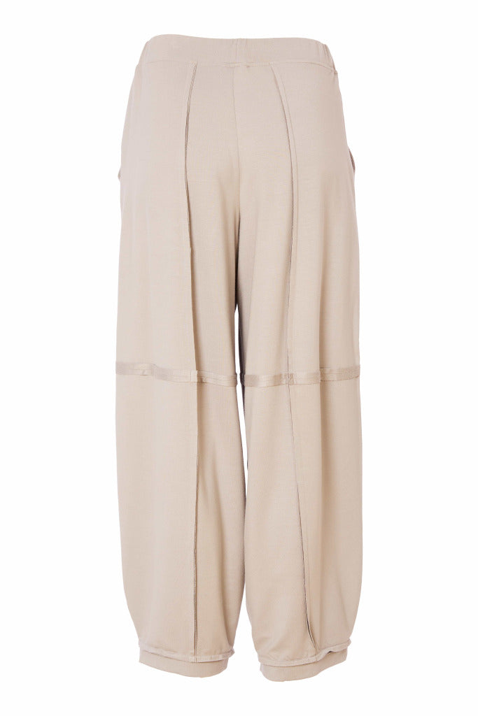 Naya Jersey wide leg trouser with seaming detail at leg