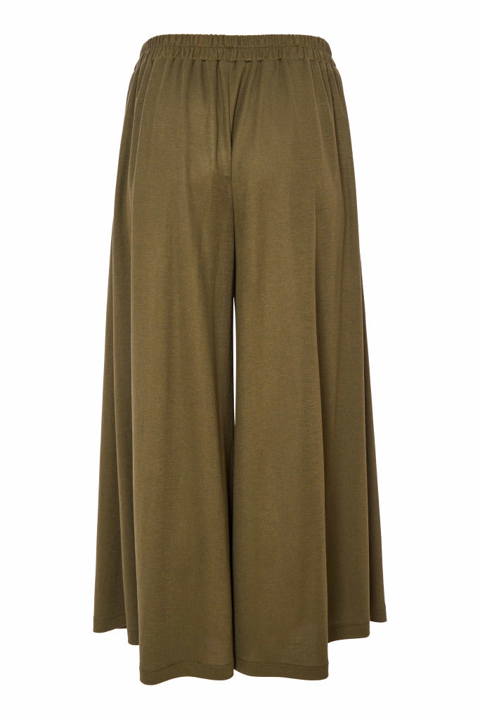 Naya Pull up soft flared trouser with elasticated waist