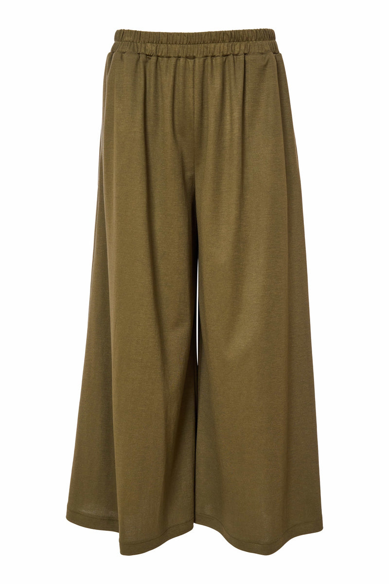 Naya Pull up soft flared trouser with elasticated waist