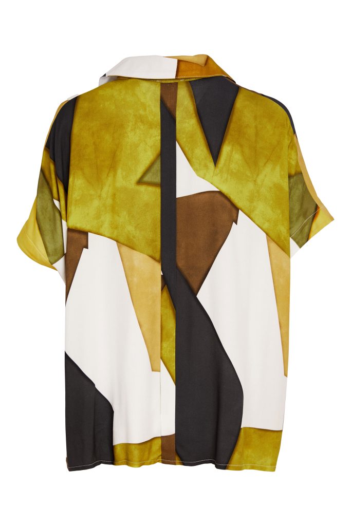 NAYA Multi Colour Graphic Print Top