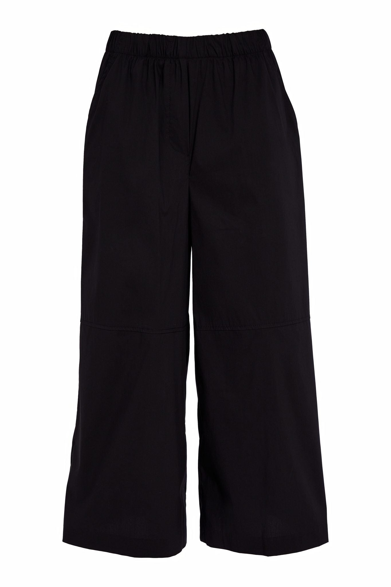 NAYA Crop Wide Leg Trouser With Side Pocket
