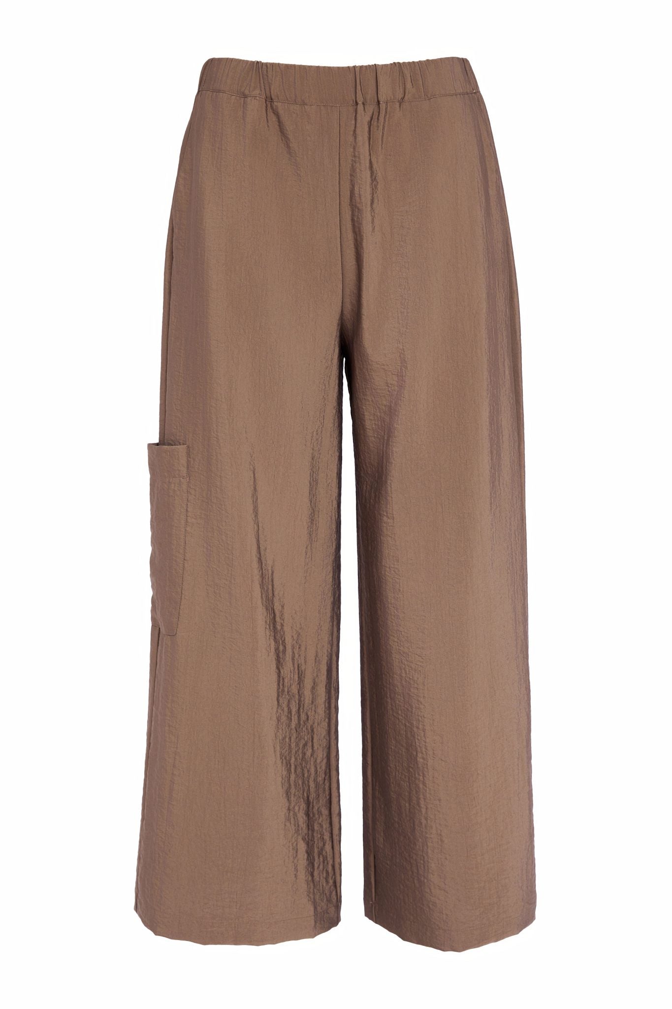 NAYA Wide Leg Trouser With Contrast Waist And Front Section