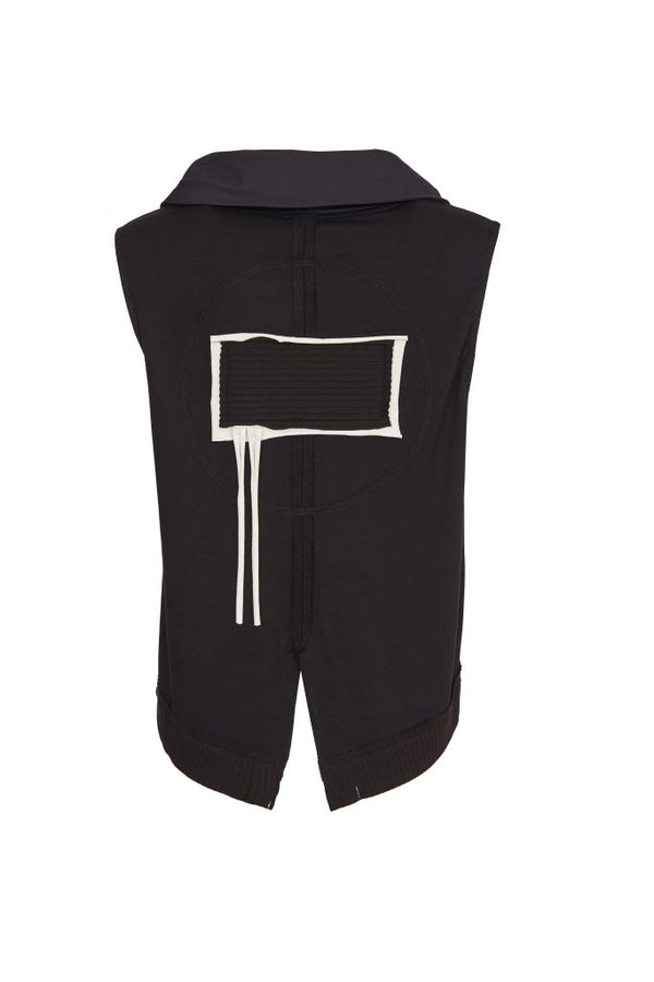 NAYA Sleevless Mix Waistcoat/Zip