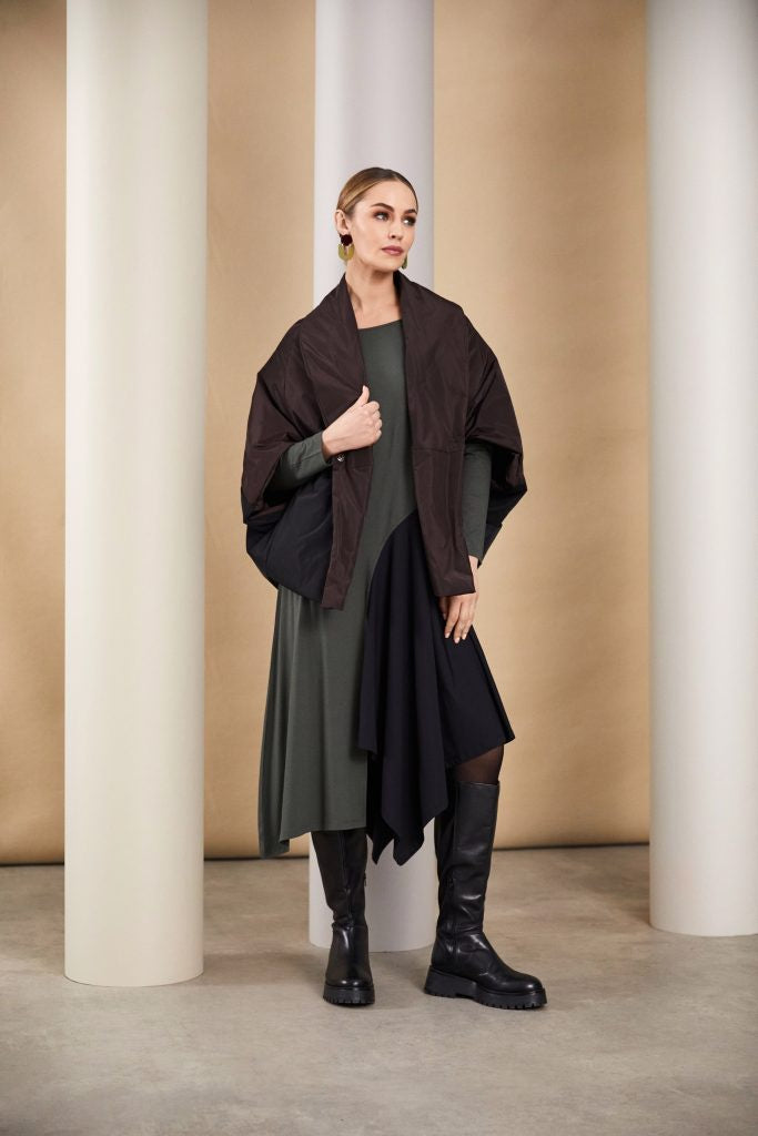 NAYA Batwing poncho jacket