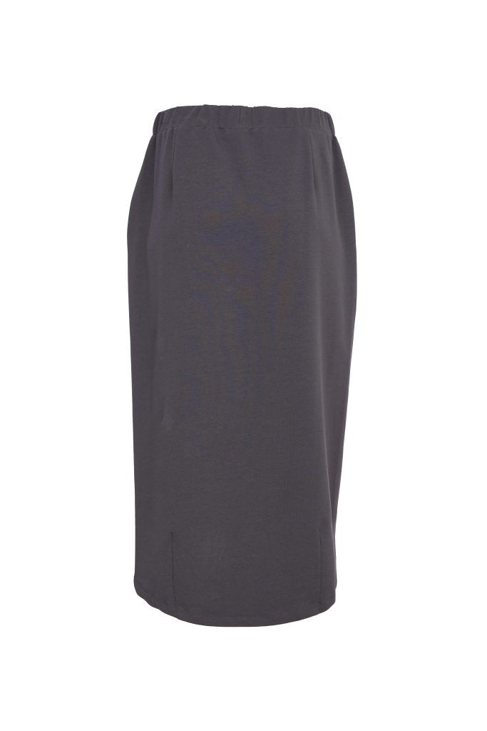 NAYA Skirt with contrast front panel/pocket/zip