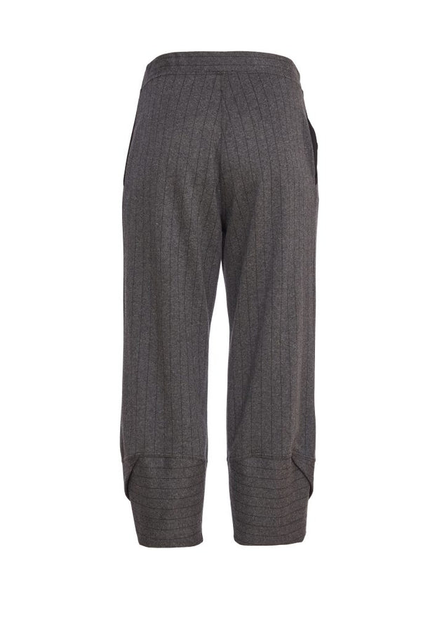 NAYA Stripe trouser wrapover @ hem