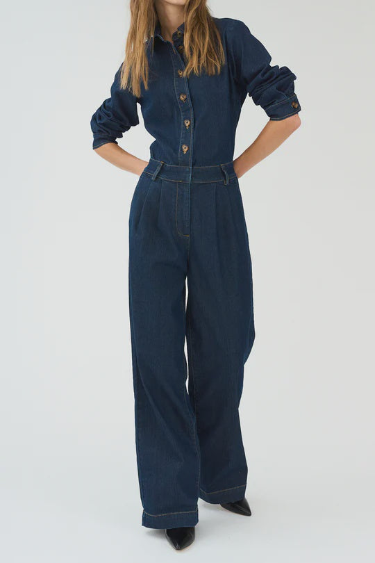Pieszak PD -Becky Jumpsuit Wash Authentic Blue