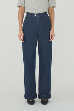 Pieszak PD-Birkin Weekend Cropped Jeans Wash Authentic Denim Blue