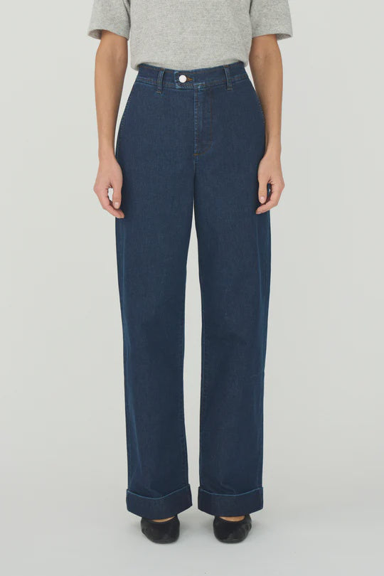 Pieszak PD-Birkin Weekend Cropped Jeans Wash Authentic Denim Blue