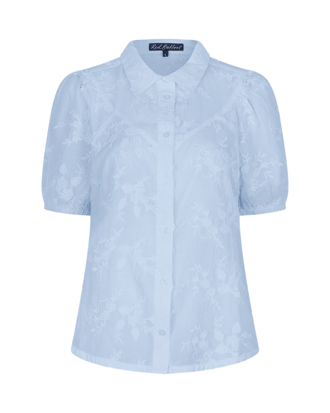 Red Button Victoria 3D Flower