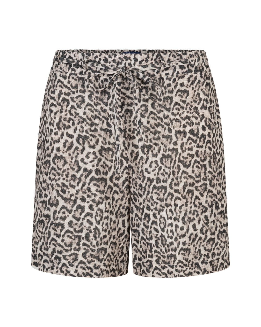 Red Button Claudette Short Linen leopard