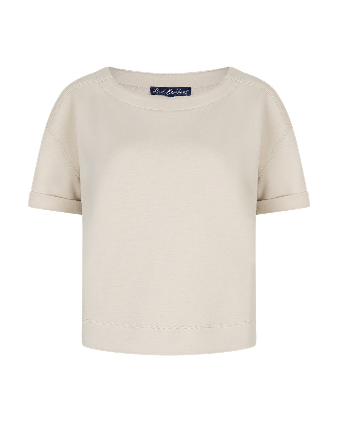 Red Button Skyler Scuba Top