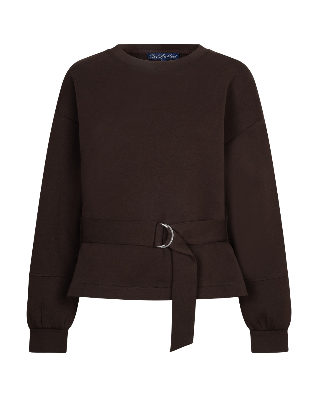 Red Button Shakira top & belt scuba