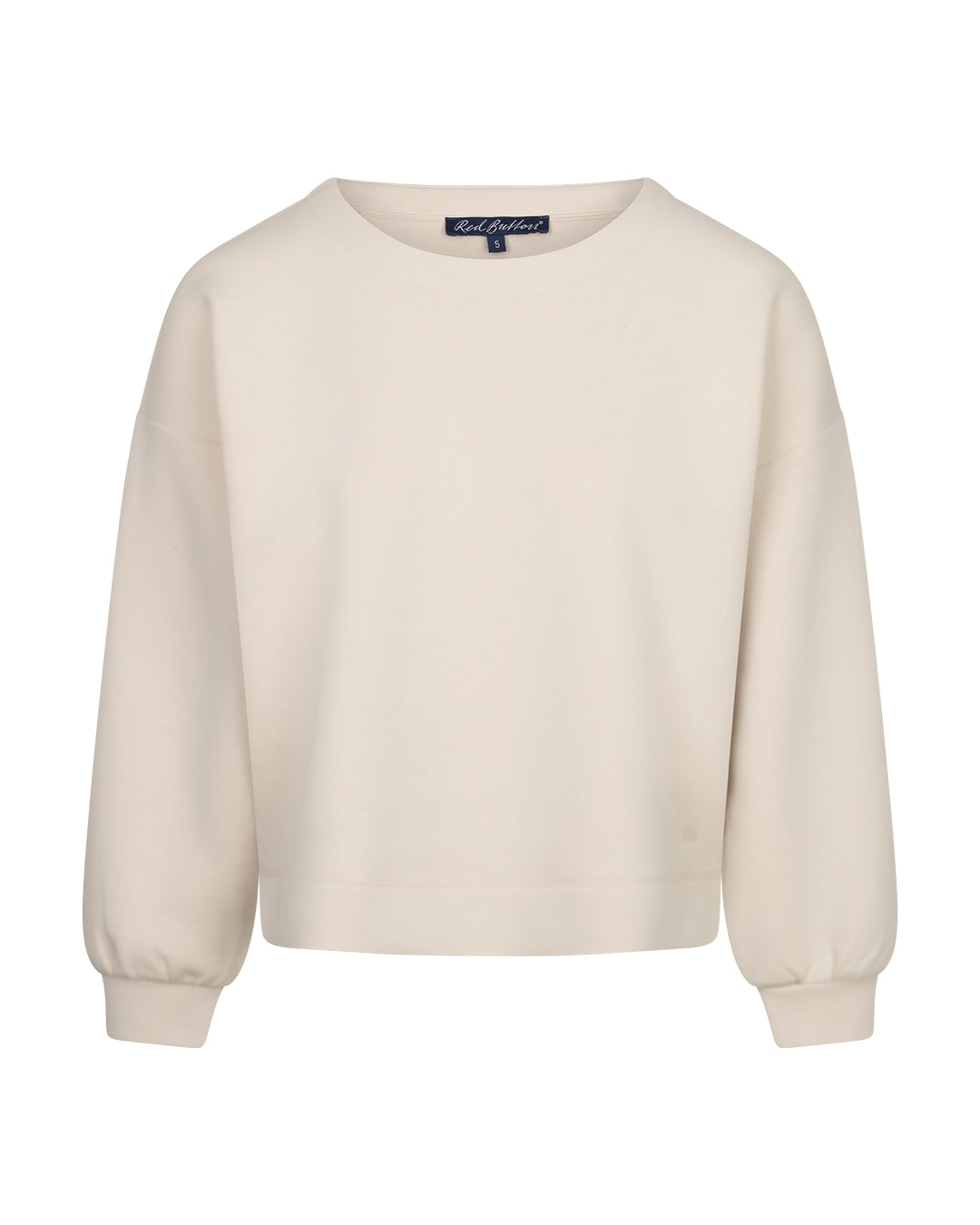 Red Button Skyler top long sleeves scuba