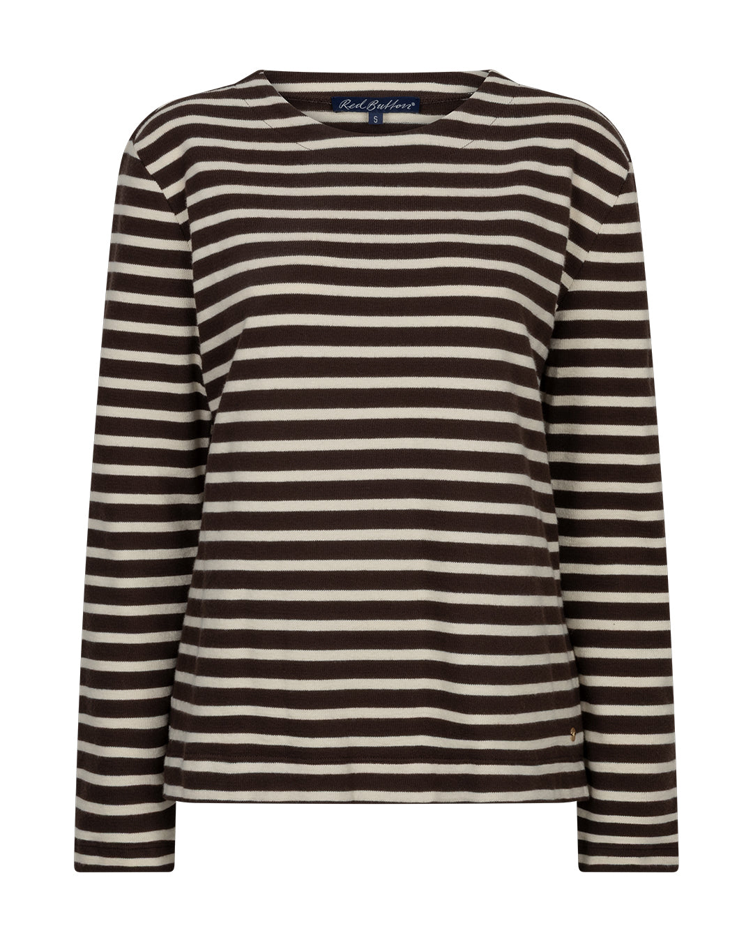 Red Button Terry stripe B