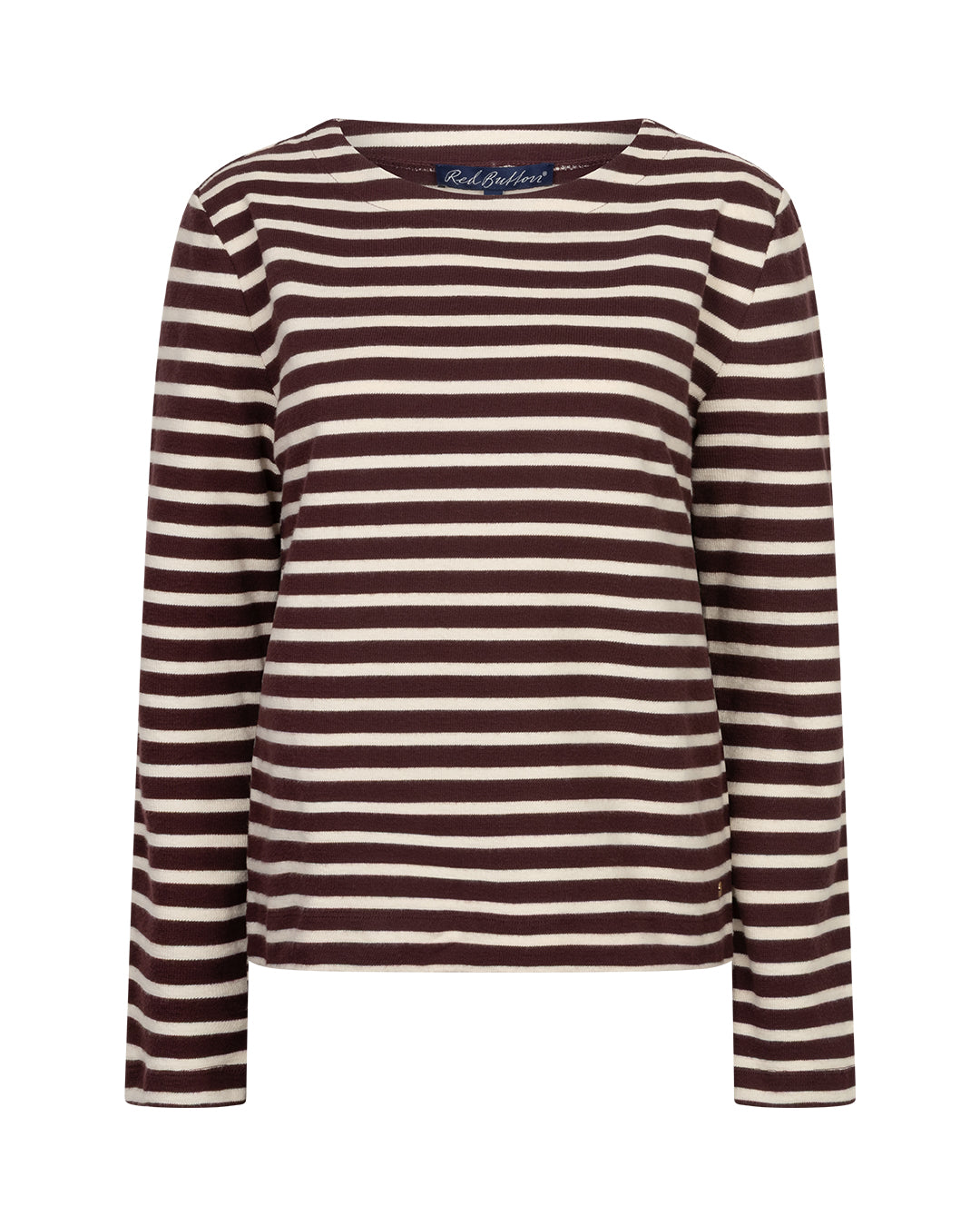 Red Button Terry stripe B