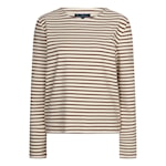 Red Button Terry stripe