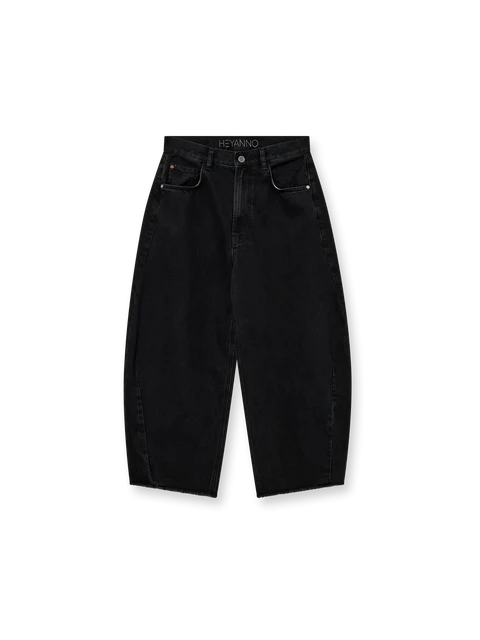 HEYANNO Trooper Black Jeans
