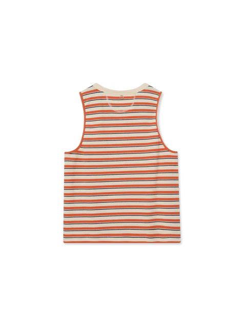 HEYANNO MMHEra Stripe Top ORANGE