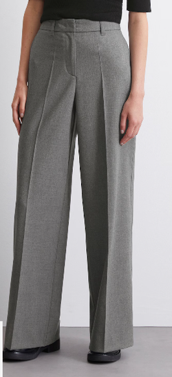 Marc O'Polo SUIT TROUSERS WIDE LEG MADE FROM A WOOL MIX