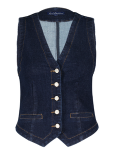 Red Button Waistcoat