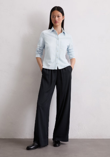 Marc O'Polo Regular jersey blouse made from organic cotton stretch