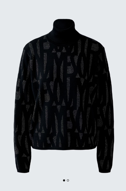 OUI Pullover - silver black