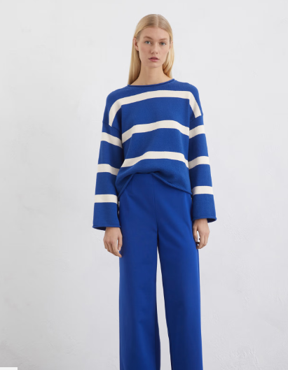 Marc O'Polo DfC oversize sweater made from organic cotton