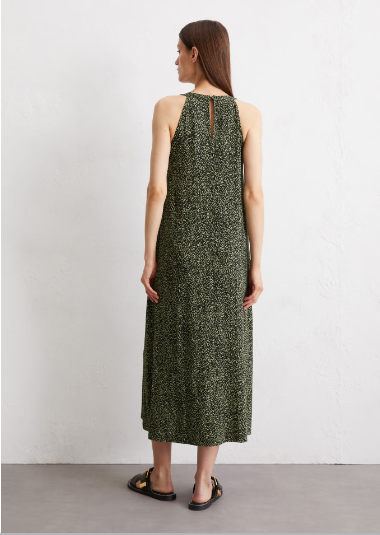 Marc O'Polo Sleeveless dress flared made from stretchy viscose fabric