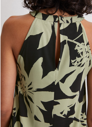 Marc O'Polo Sleeveless top flared made from stretchy viscose fabric