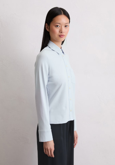 Marc O'Polo Regular jersey blouse made from organic cotton stretch
