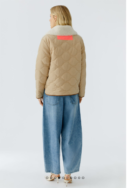OUI Outdoor jacket - stone green