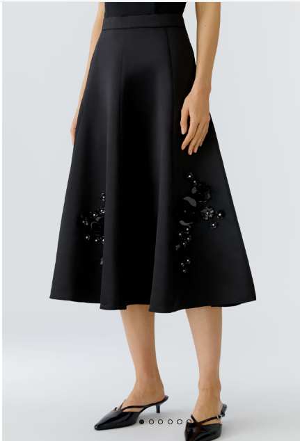 OUI A-line skirt - black
