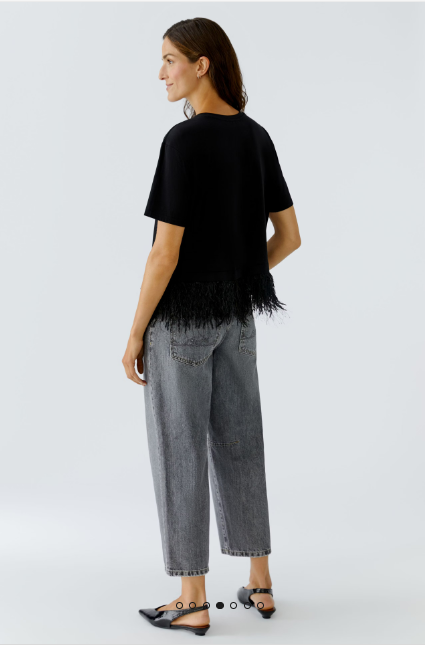 OUI T-shirt - black