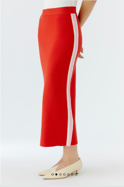 OUI Skirt high risk red