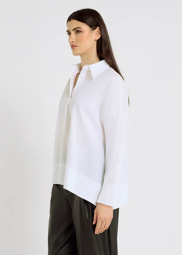 hana san Simone Cotton Blouse