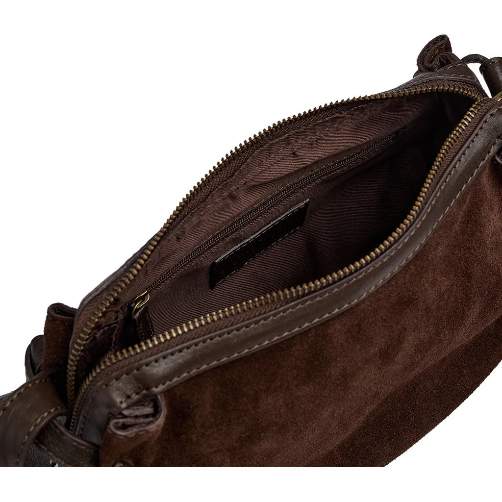 DEPECHE Timeless suede crossover