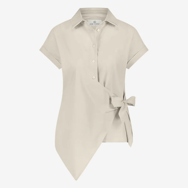 JANE LUSHKA Aston strech technical jersey blouse