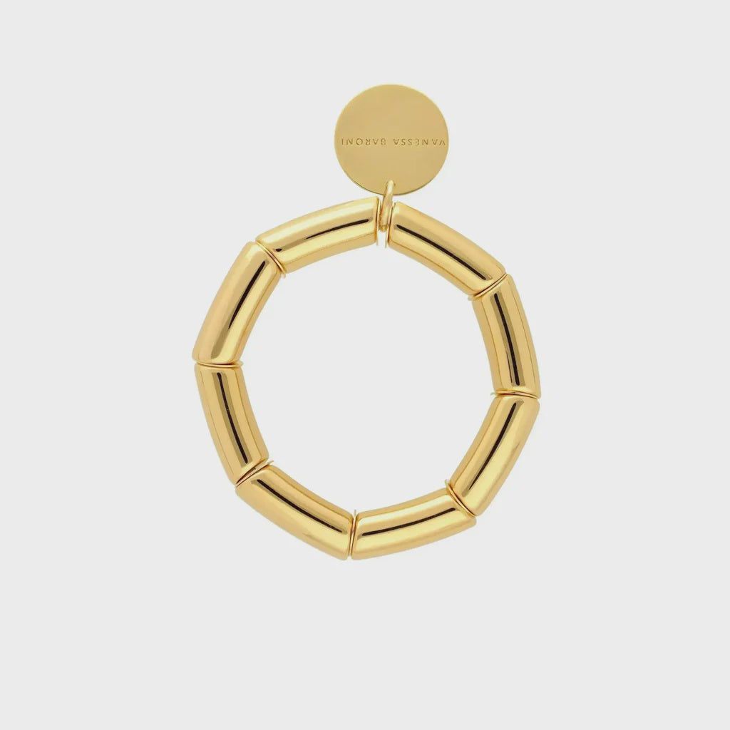 Vanessa Baroni Flex Bracelet Gold